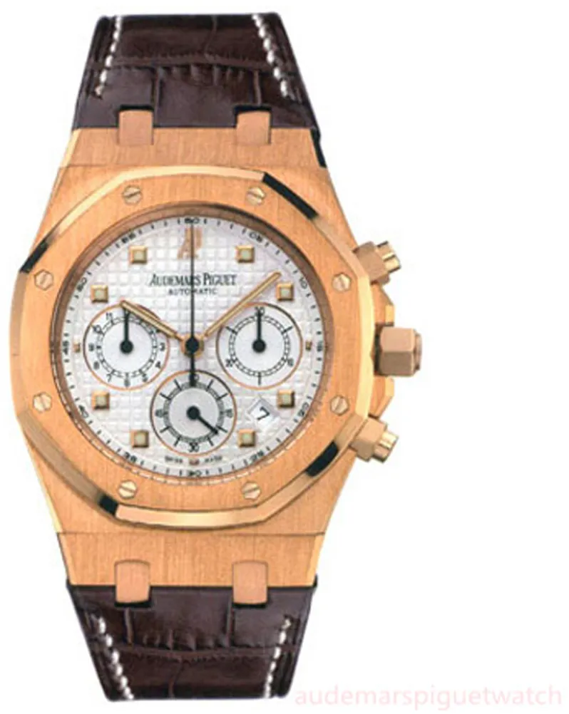 Audemars Piguet Royal Oak 26022OR.OO.D088CR.01 39mm Rose gold White