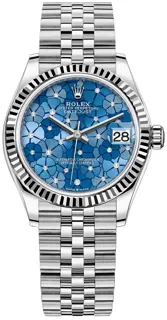 Rolex Datejust 31 278274-0036 White gold and Stainless steel Blue