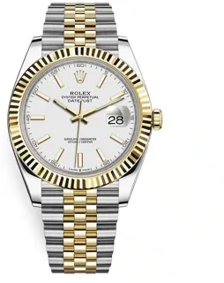 Rolex Datejust 41 126333 Yellow gold and Stainless steel White