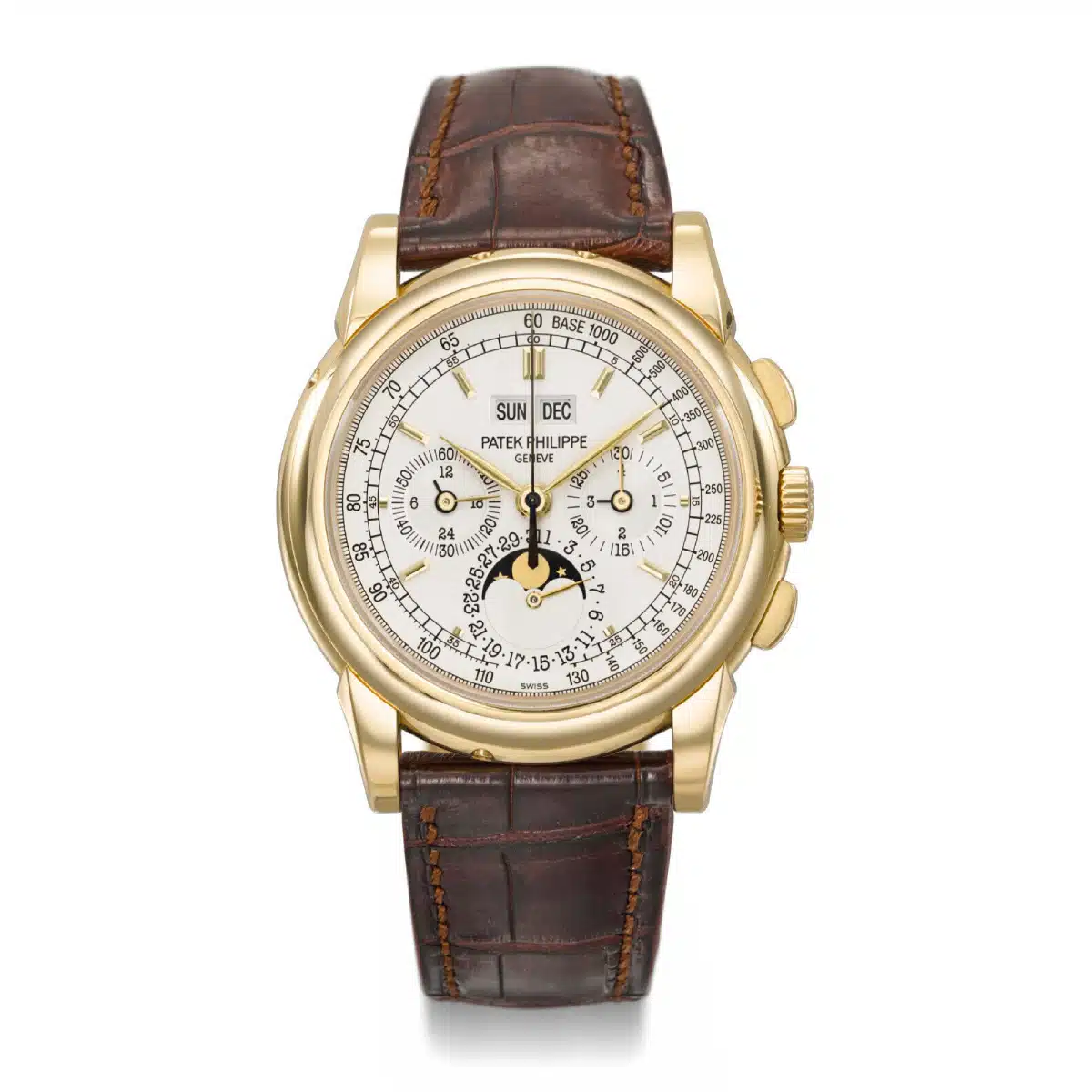 Patek Philippe Perpetual Calendar Chronograph 5970J-001 40mm Yellow gold Silver