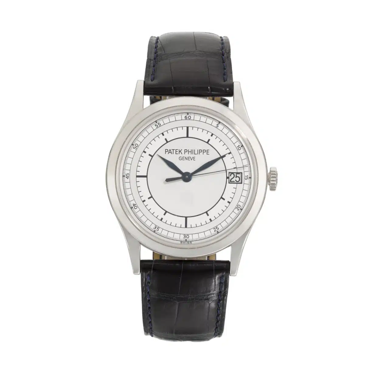 Patek Philippe Calatrava 5296G-001 38mm White gold Silver