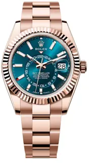 Rolex Sky-Dweller 336935-0001 Everose gold Blue and Green