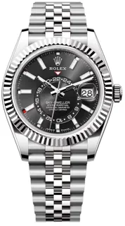 Rolex Sky-Dweller 336934-0008 White gold and Stainless steel Black