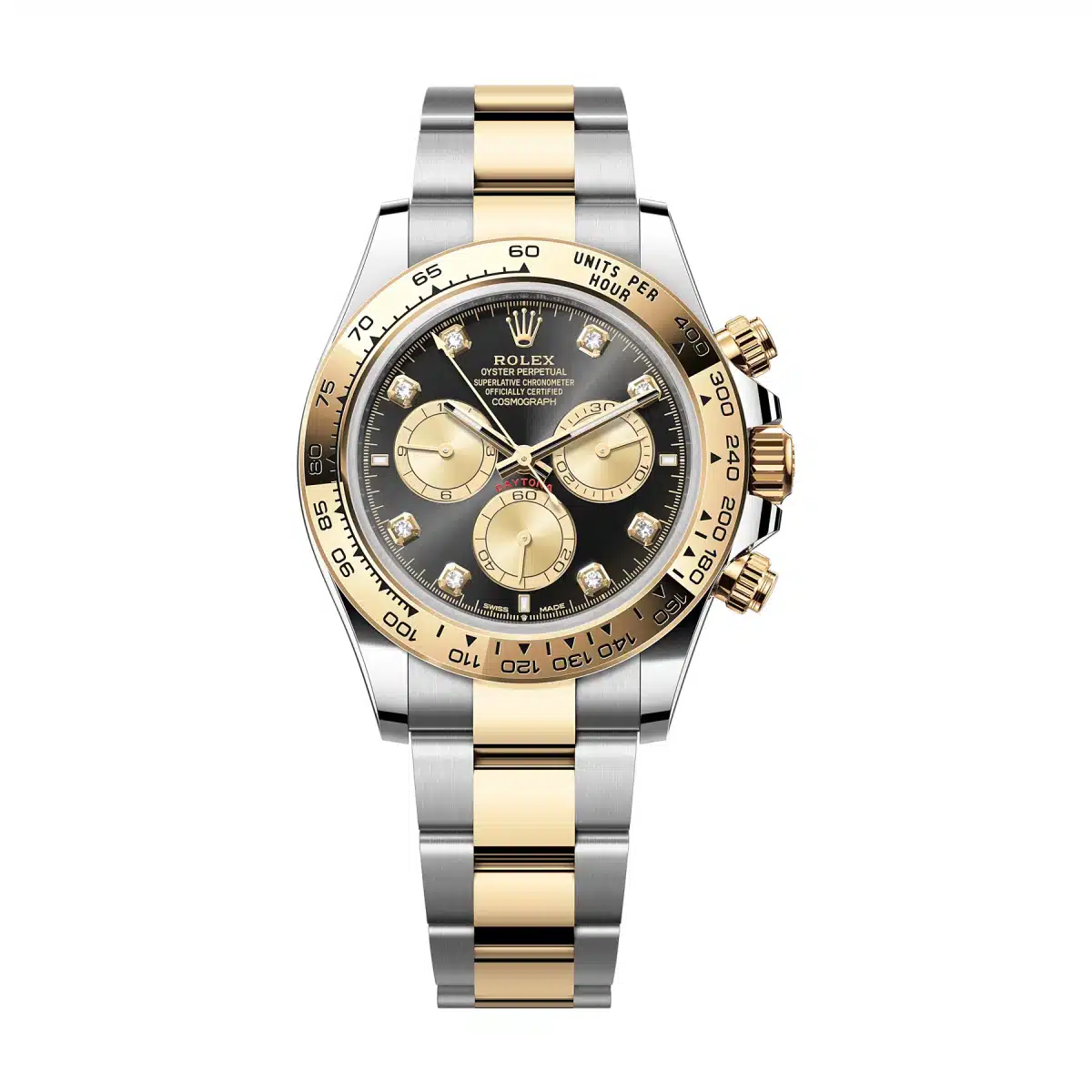 Rolex Daytona 126503-0002 40mm Yellow gold and Oystersteel Black