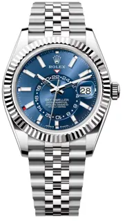 Rolex Sky-Dweller 336934-0006 White gold and Stainless steel Blue