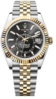 Rolex Sky-Dweller 336933-0004 Yellow gold and Oystersteel Black