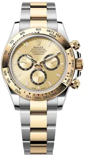 Rolex Daytona 126503-0004 Yellow gold and Oystersteel Golden, black counter rings