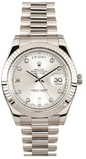 Rolex Day-Date II 218239 White gold