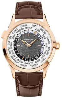 Patek Philippe World Time 5230R-001 Rose gold Gray