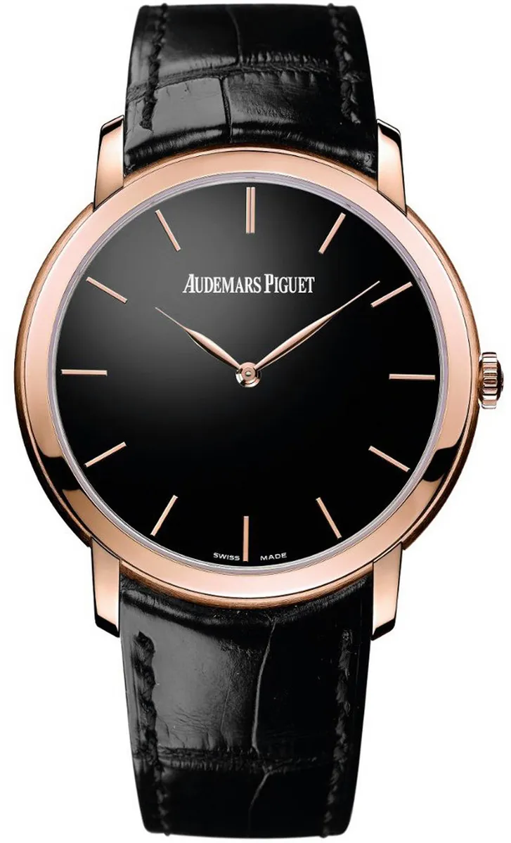 Audemars Piguet Jules Audemars 15180OR.OO.A002CR.01 41mm Rose gold Black