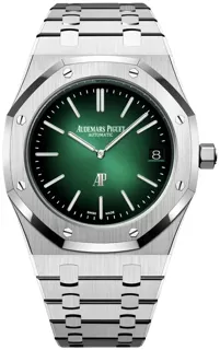 Audemars Piguet Royal Oak 15202PT.OO.1240PT.01 Platinum Green