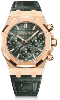 Audemars Piguet Royal Oak 26240OR.OO.D404CR.01 Rose gold Green