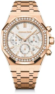 Audemars Piguet Royal Oak 26715OR.ZZ.1356OR.01 Rose gold Silver