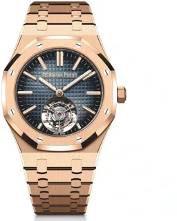 Audemars Piguet Royal Oak Tourbillon 26730OR.OO.1320OR.01 Rose gold Blue