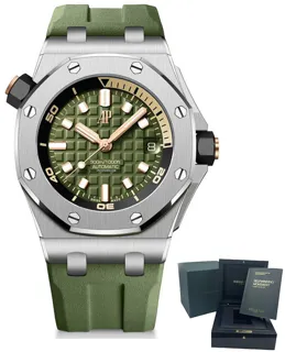 Audemars Piguet Royal Oak Offshore Diver 15720ST.OO.A052CA.01 Stainless steel Green