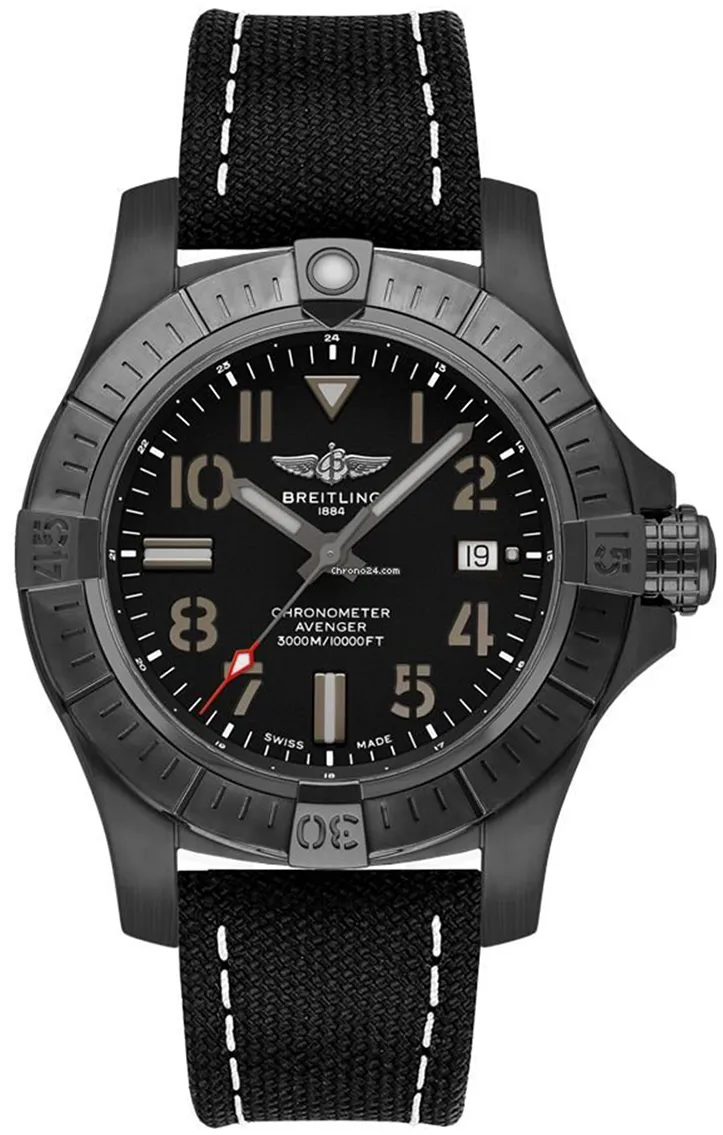 Breitling Avenger V17319101B1X2 45mm Titanium Black