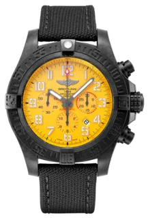 Breitling Avenger XB0170E41I1W1 50mm Matte black Breitlight – Ultralight Polymer Yellow