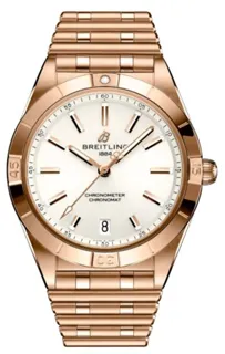 Breitling Chronomat R77310101A1R1 Red gold White