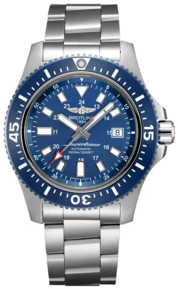 Breitling Superocean Y1739316 44mm Stainless steel Blue 1