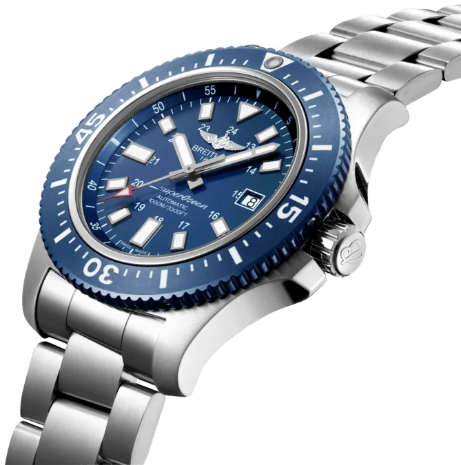 Breitling Superocean Y1739316 44mm Stainless steel Blue 2