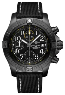 Breitling Avenger V13317101B1X1 45mm Titanium and Black DLC Black