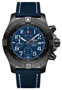 Breitling Avenger V13375101C1X2 48mm Titanium and Black DLC Blue