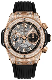 Hublot Big Bang 441.OX.1181.RX.1704 Diamond and 18k rose gold Skeletonized