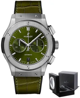 Hublot Classic Fusion 541.NX.8970.LR Titanium and Resin Green