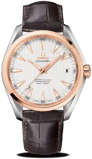 Omega Aqua Terra 231.23.42.21.02.001 Stainless steel and Red gold Silver