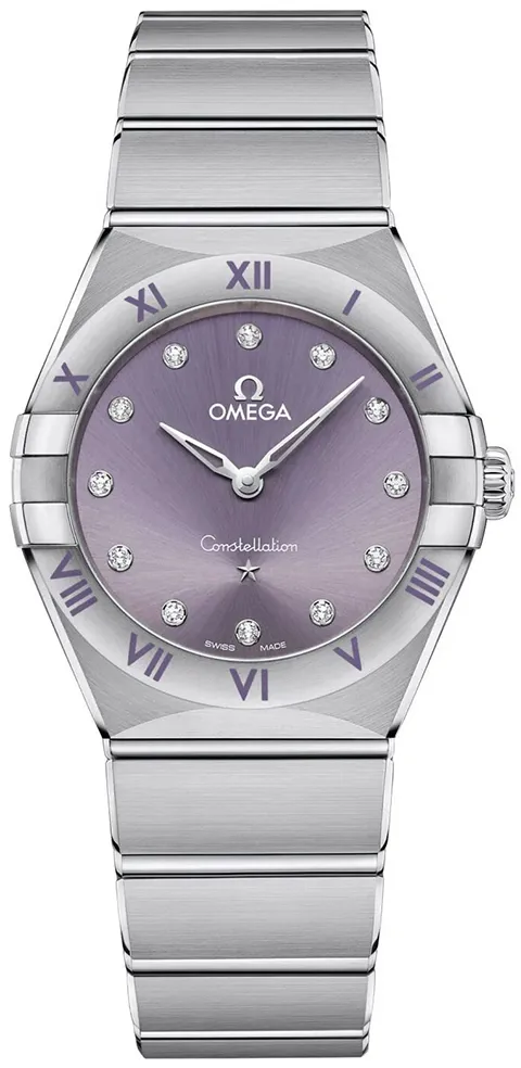 Omega Constellation 131.10.28.60.60.002 28mm Stainless steel Purple