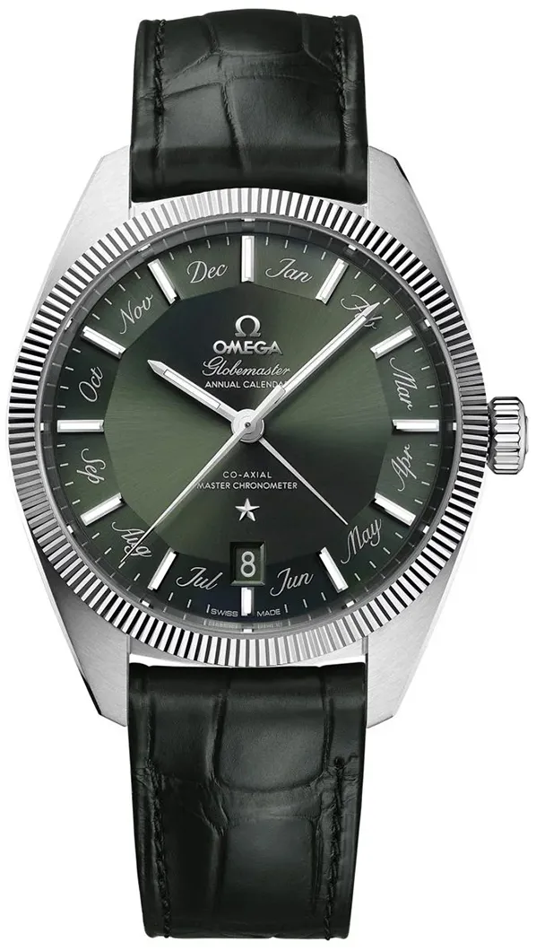 Omega Globemaster 130.33.41.22.10.001 41mm Stainless steel Green