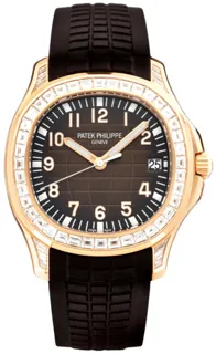 Patek Philippe Aquanaut 5167/300R-010 Rose gold Black