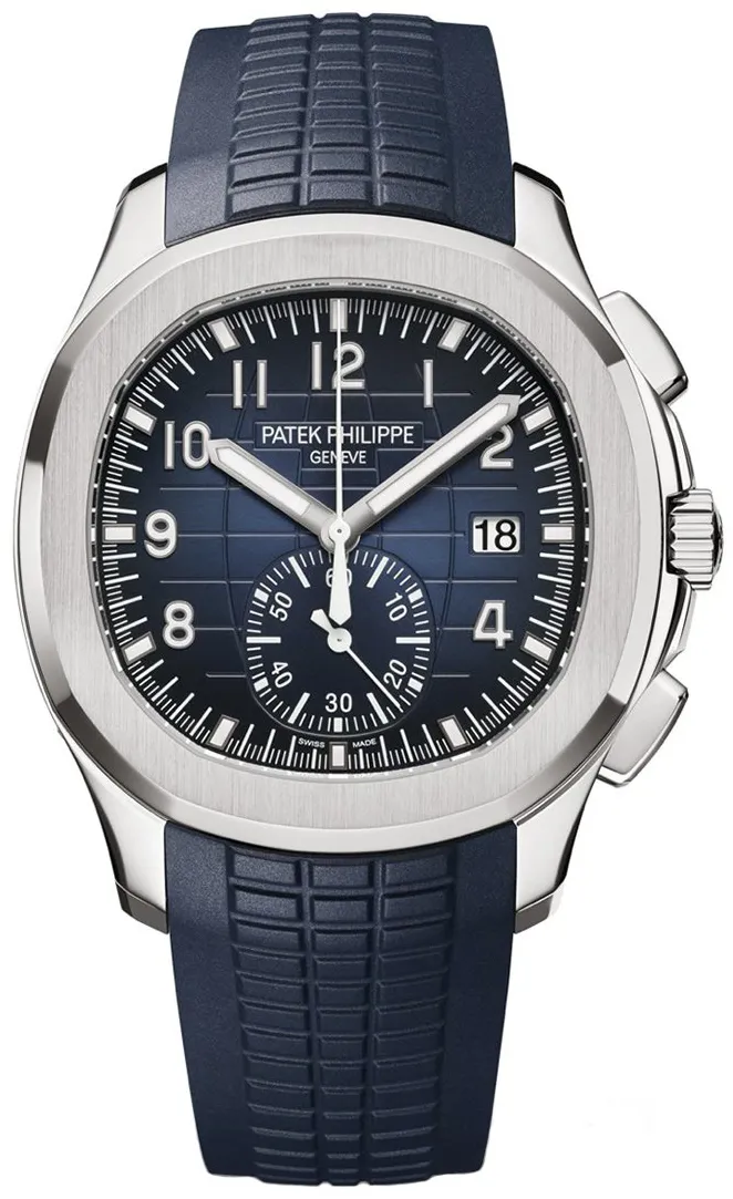 Patek Philippe Aquanaut 5968G-001 42mm White gold Blue