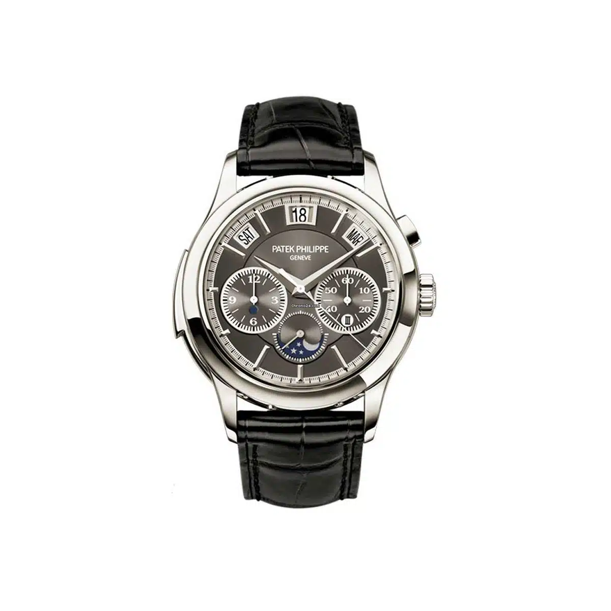 Patek Philippe Minute Repeater Perpetual Calendar Chronograph 5208P 42mm Platinum Silver