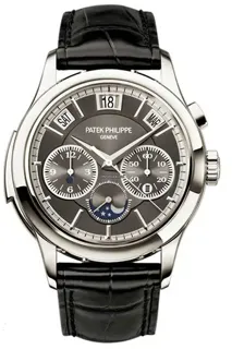 Patek Philippe Minute Repeater Perpetual Calendar Chronograph 5208P Platinum Silver