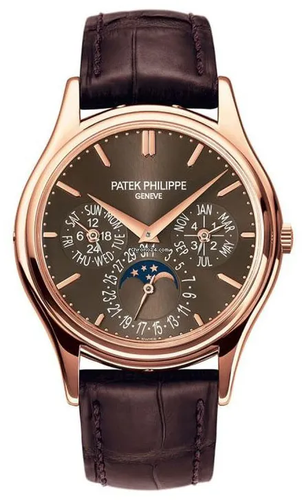 Patek Philippe Perpetual Calendar 5140R-001 37mm Rose gold Brown