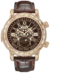 Patek Philippe Sky Moon Tourbillon 6002R-001 Rose gold Golden