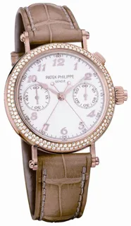 Patek Philippe Split-Seconds Chronograph 7059R 33mm Rose gold White