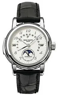 Patek Philippe Tourbillon Minute Repeater Perpetual Calendar 5016G-010 37mm White gold White