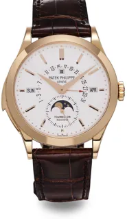 Patek Philippe Tourbillon Minute Repeater Perpetual Calendar 5216R 18k rose gold Silver