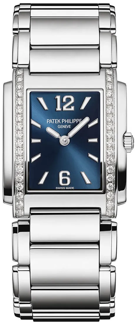 Patek Philippe Twenty~4 4910/1200A-001 25mm Stainless steel Blue