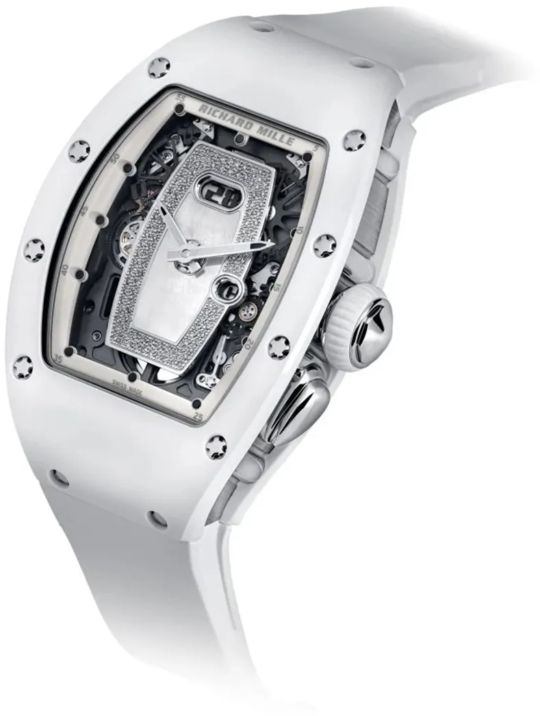 Richard Mille RM 037 RM 037 34.5mm White gold Skeletonized