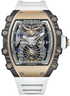 Richard Mille RM 21-01 Carbon fiber and Rose gold Gray