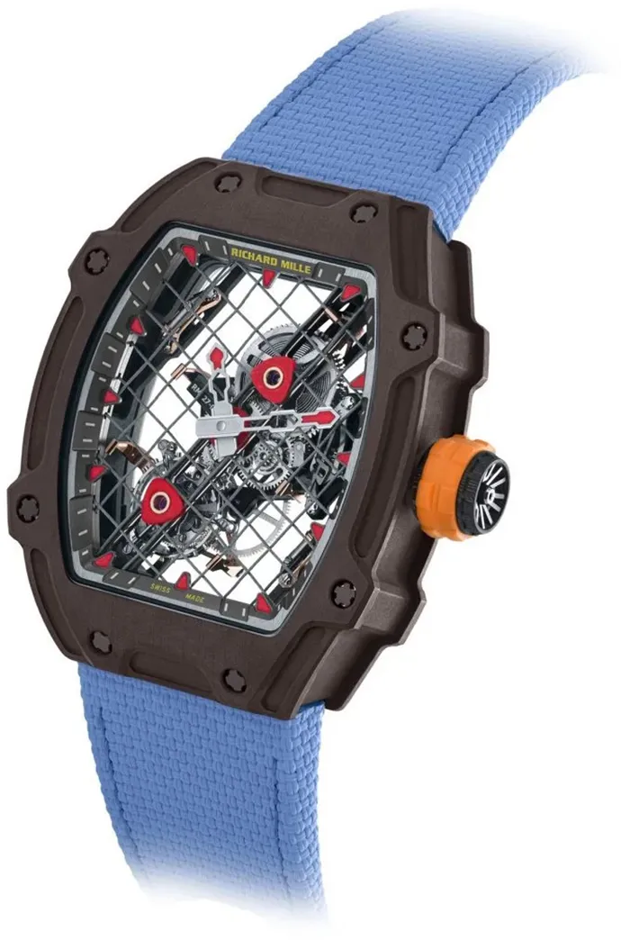 Richard Mille RM 027 RM27-04 38.5mm Carbon fiber and Titanium Skeletonized Black