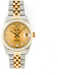 Rolex Datejust 31 68273 Yellow gold and Stainless steel Champagne