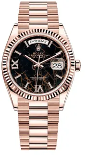 Rolex Day-Date 36 128235 Rose gold Brown