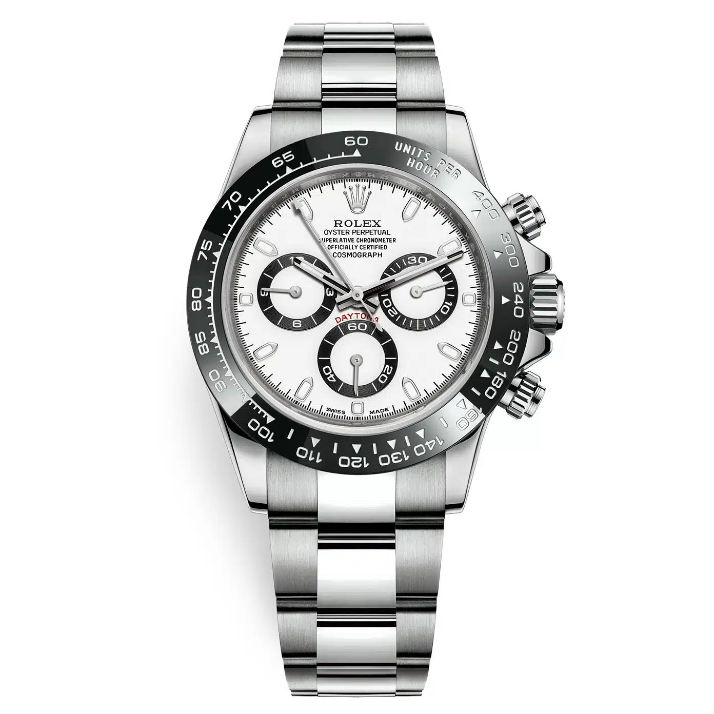 Rolex Daytona 116500LN 40mm Stainless steel White