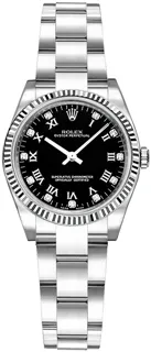 Rolex Oyster Perpetual 26 176234 White gold and Stainless steel Black