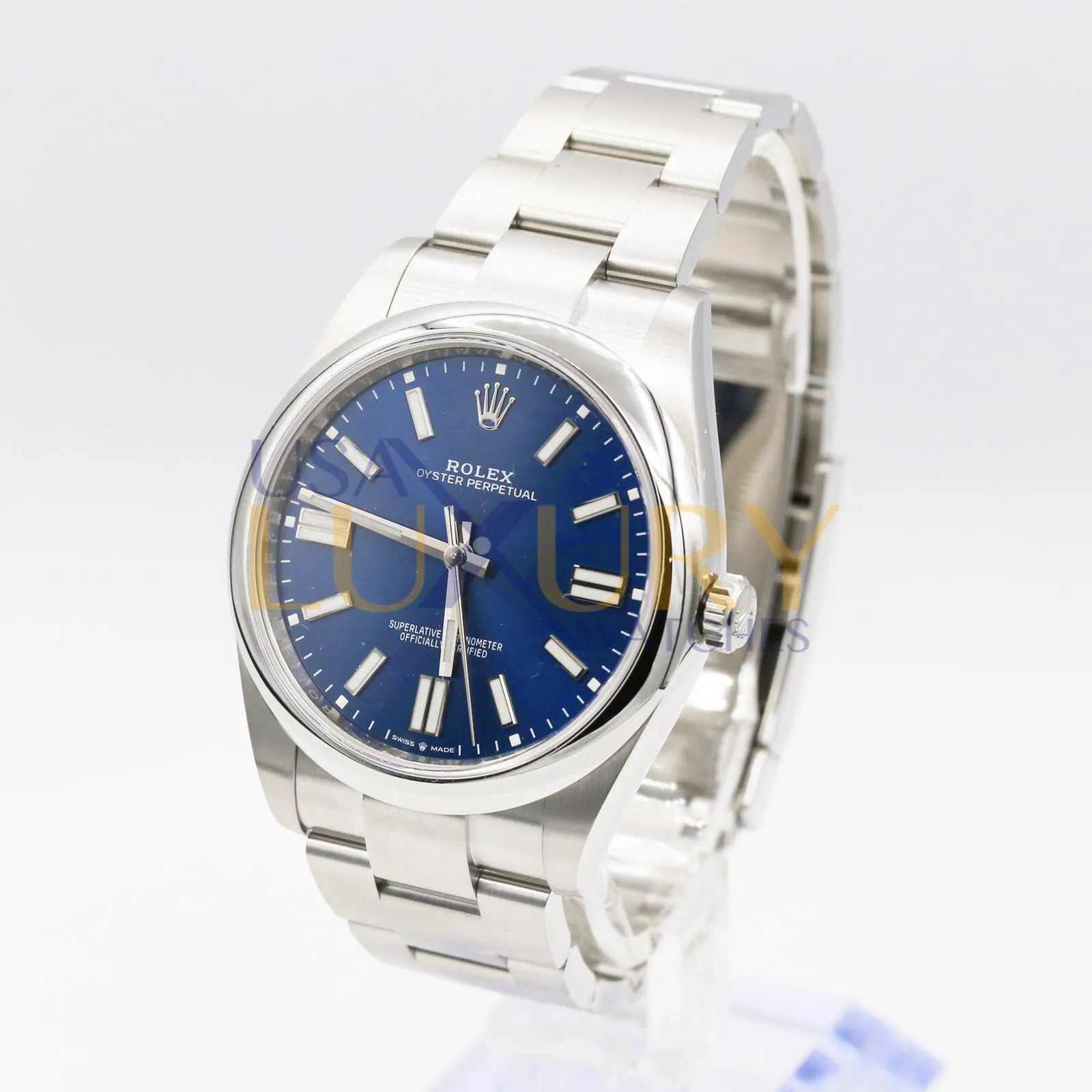 Rolex Oyster Perpetual 124300-0003 41mm Oystersteel Blue 1