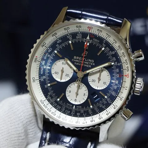 Breitling Navitimer AB0127211C1P1 46mm Stainless steel Blue